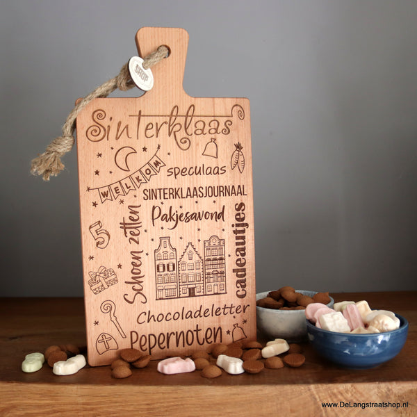 Borrelplank Sinterklaas | De Langstraatshop