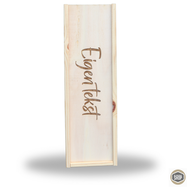 Wijnkist eigen tekst |De Langstraatshop