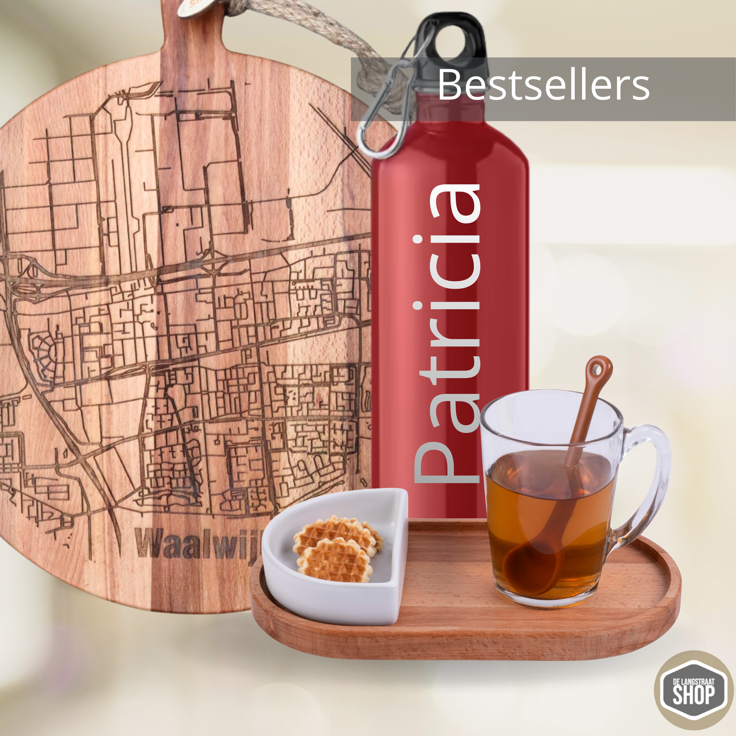 Populaire bestsellers en meest gekozen gepersonaliseerde cadeaus van De Langstraat Shop