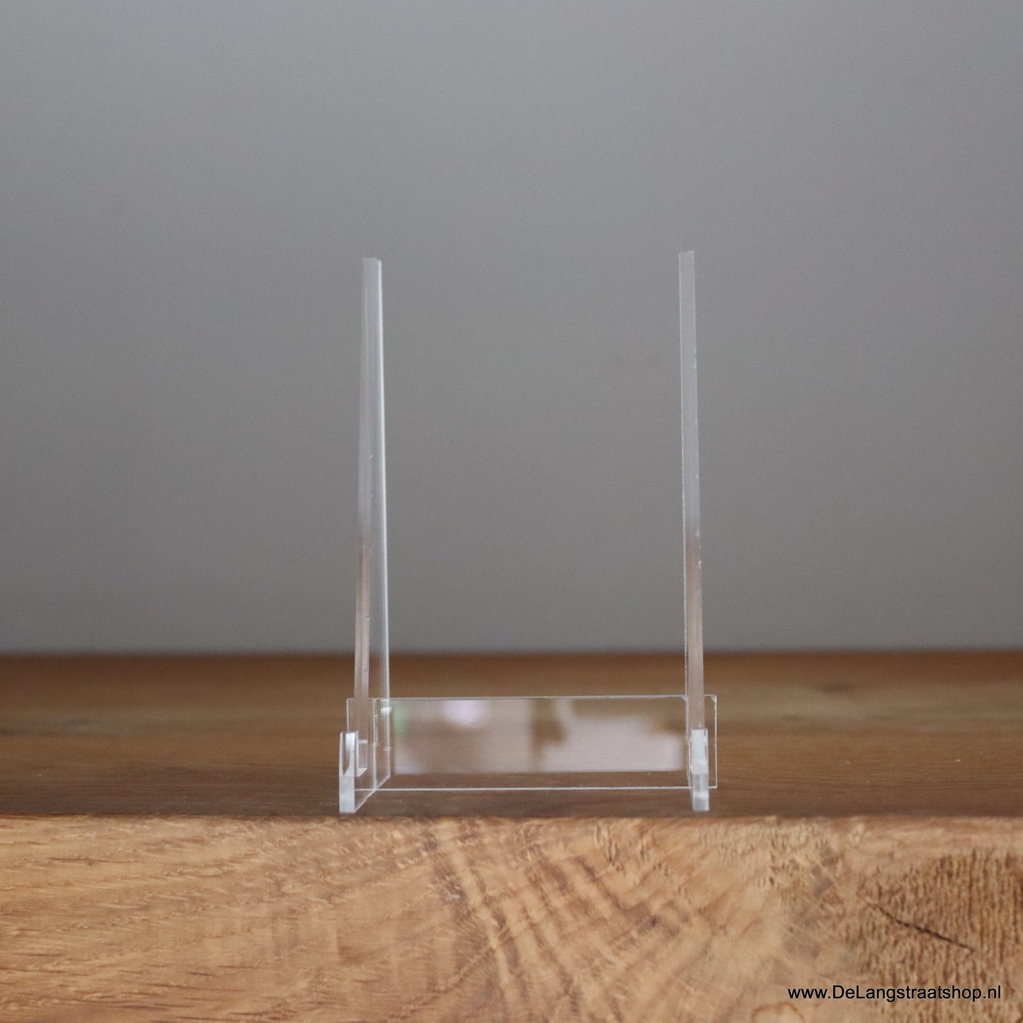 Transparante plexiglas tegelhouder voor het presenteren van decoratieve tegeltjes