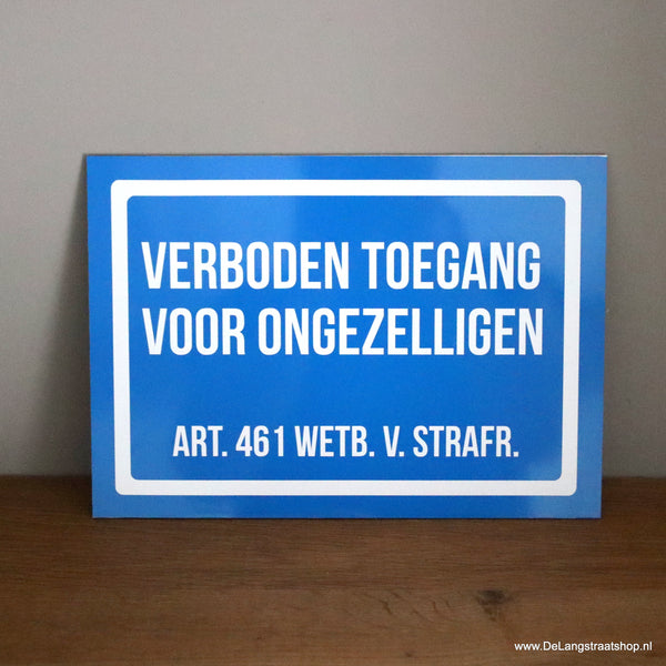 Verboden toegang| De Langstraatshop