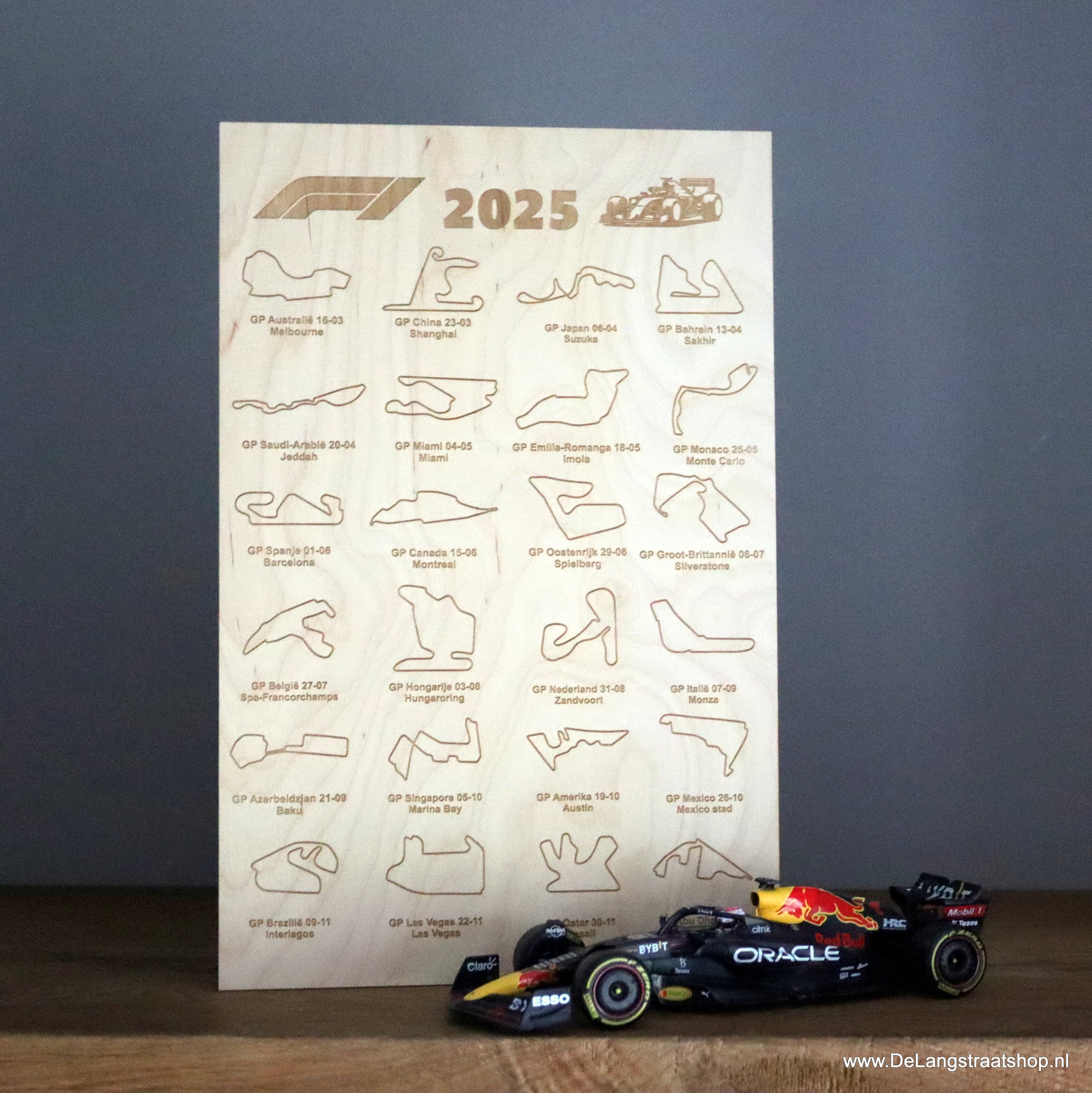 Formule 1 kalender | De Langstraatshop