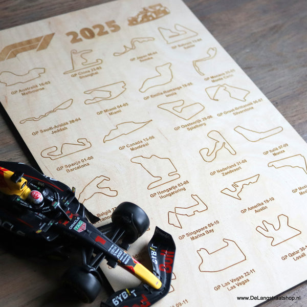 Formule 1 kalender | De Langstraatshop