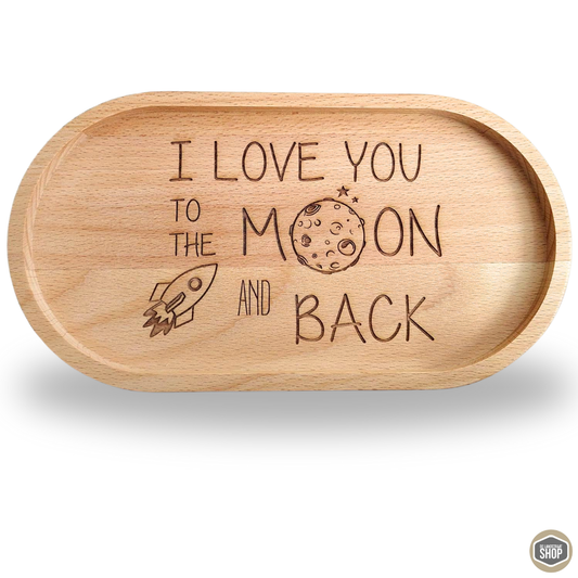 houten koffie tray to the moon | De Langstraatshop