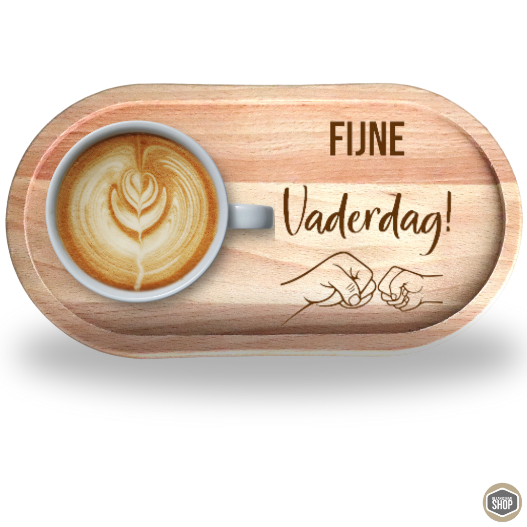 Koffie tray vaderdag | De Langstraatshop