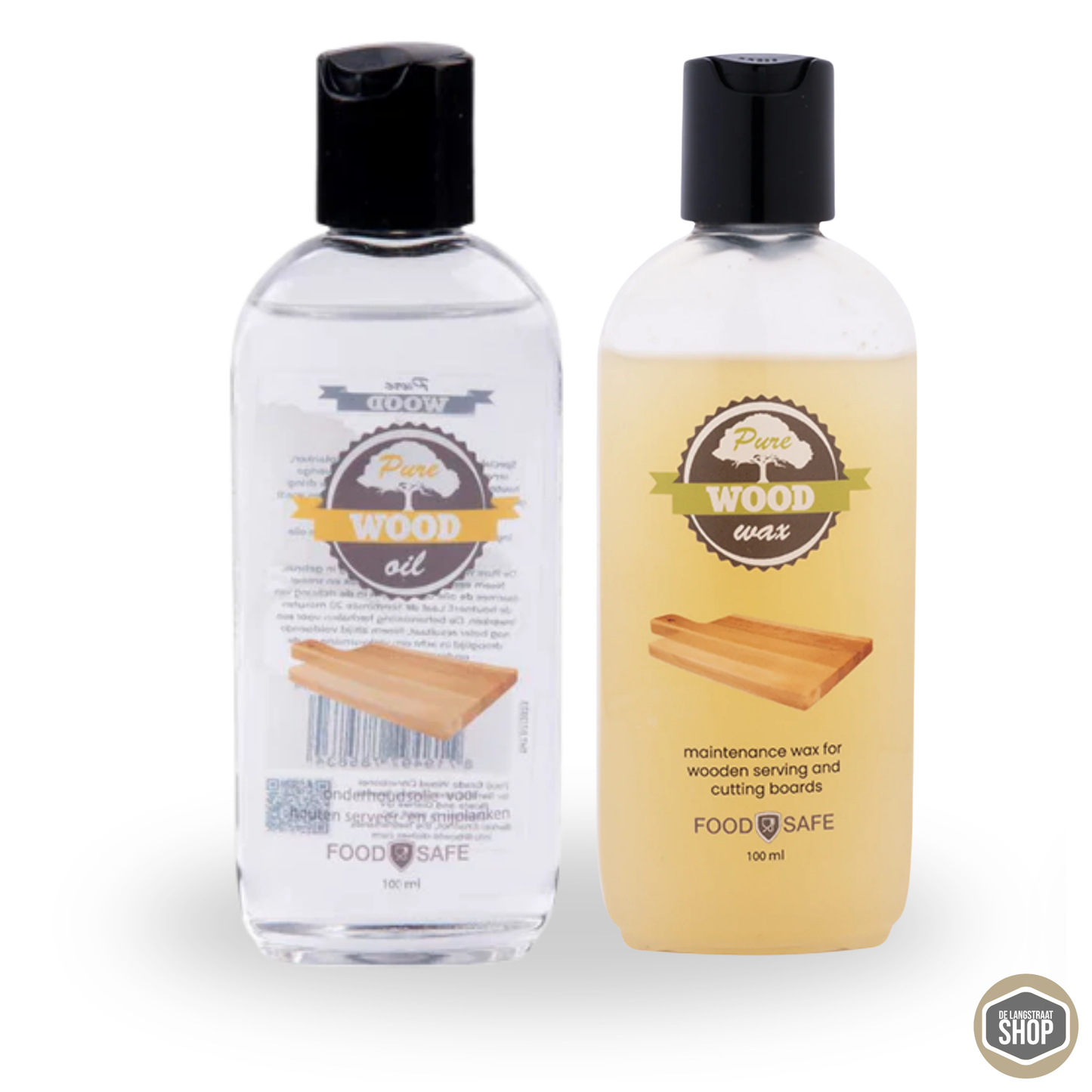 Snijplankolie & wax bundel | De Langstraatshop 