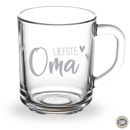 Theeglas liefste oma of mama