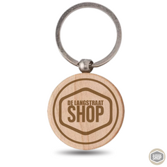 Sleutelghanger met logo | De Langstraatshop