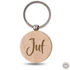 Sleutelhanger juf | De Langstraatshop