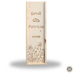 wijnkist bruiloft | De Langstraatshop