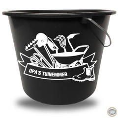 Emmer sticker opa's tuinemmer | De Langstraatshop