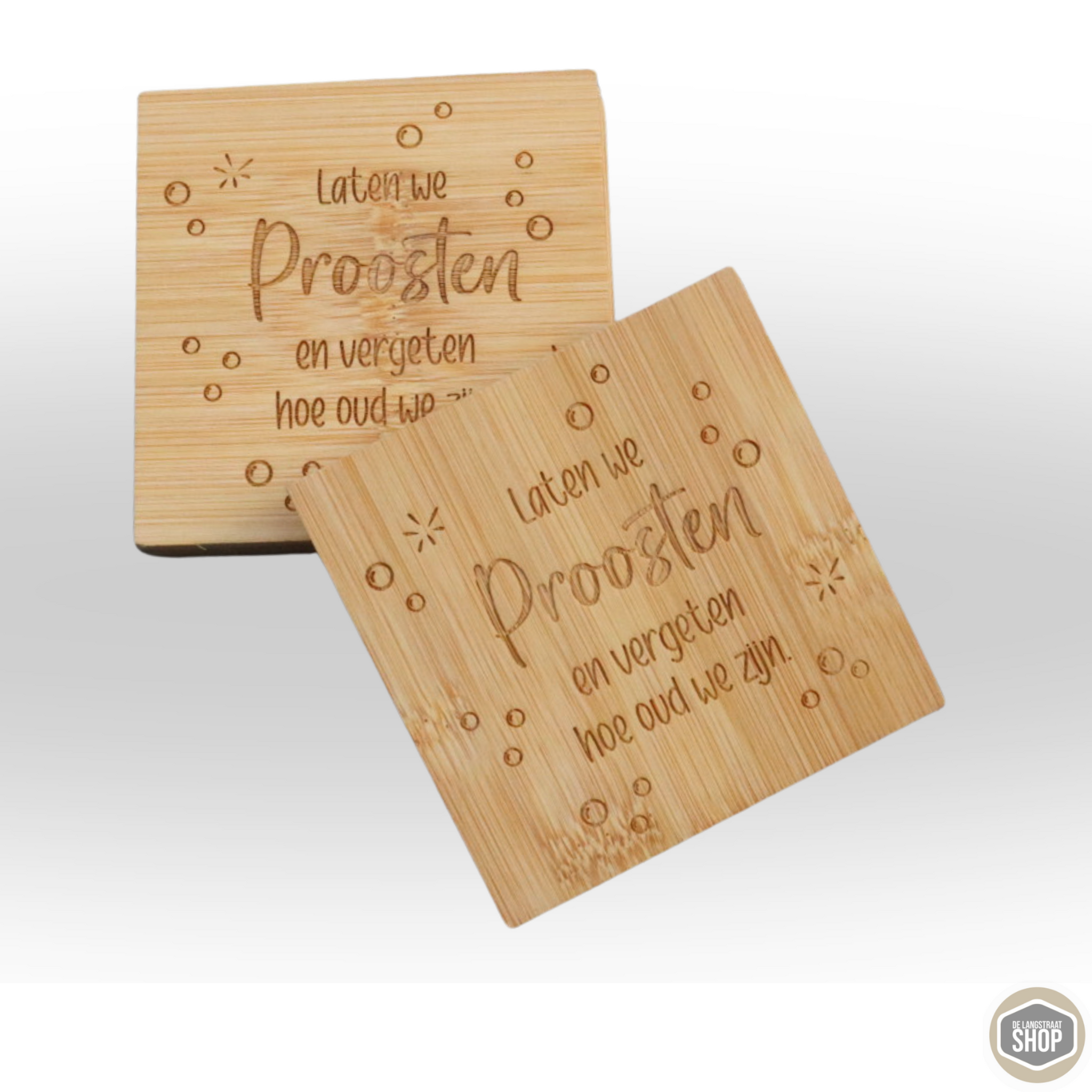 Onderzetter Proosten | De Langstraatshop
