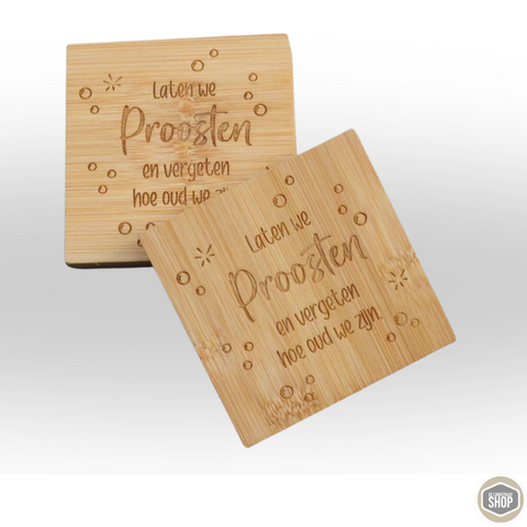 Onderzetter Proosten | De Langstraatshop