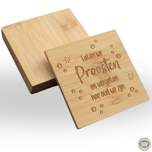Onderzetter proosten | De Langstraatshop