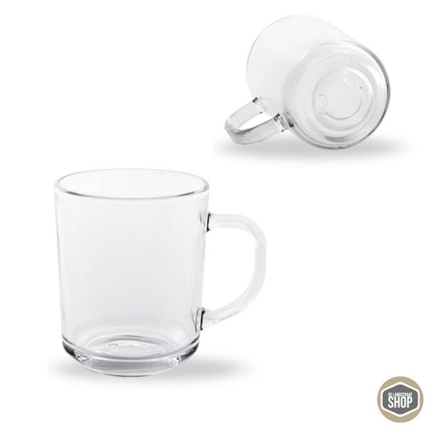 Gegraveerd theeglas met smiley in de bodem – persoonlijk en origineel cadeau voor theeliefhebbers