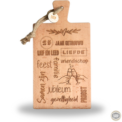 Borrelplank trouwdag | De Langstraatshop