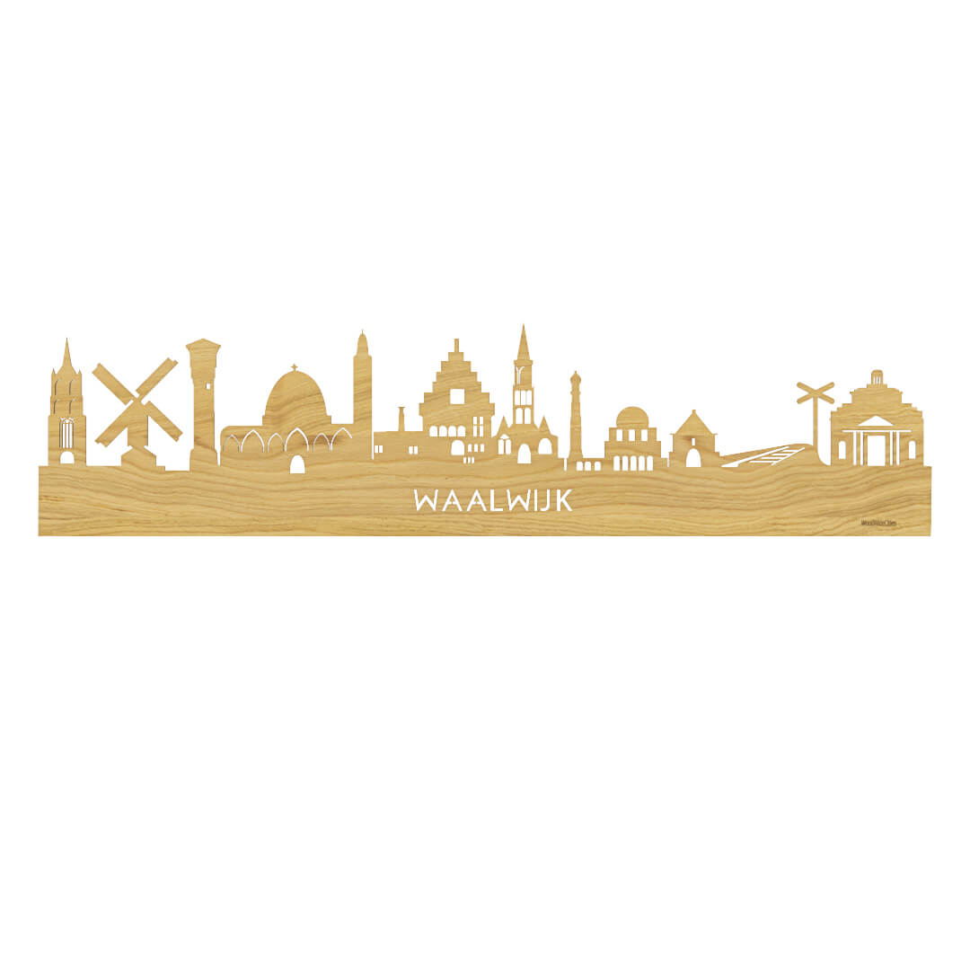 Luxe Skyline Waalwijk 80 cm (wand) - De LangstraatShop