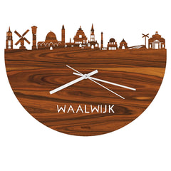 Luxe Skyline Waalwijk klok 40 cm - De LangstraatShop