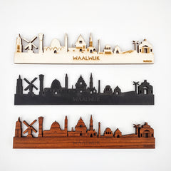 Skyline Waalwijk magneet | De Langstraatshop