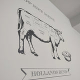 Muur sticker Hollands rund | De Langstraatshop